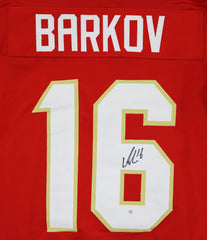 Aleksander Barkov Florida Panthers Signed Autographed Red #16 Custom Jersey PAAS COA