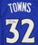 Karl-Anthony Towns Minnesota Timberwolves Signed Autographed Blue #32 Custom Jersey UAAA COA