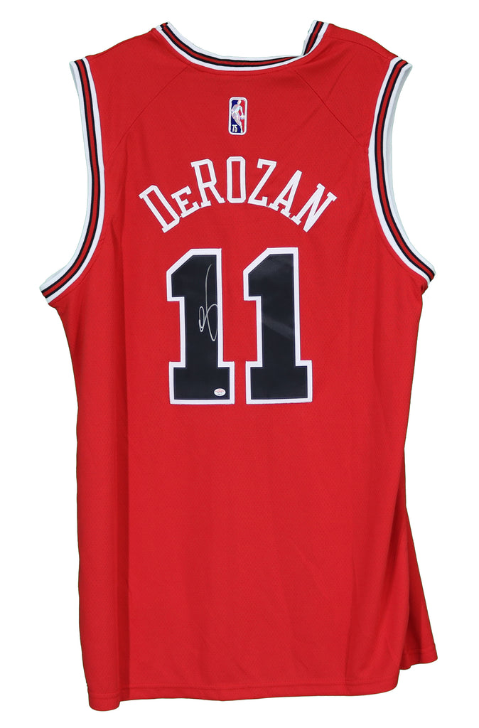Demar DeRozan Signed Autograph Chicago Bulls NBA Jersey USA USC Compton