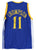 Klay Thompson Golden State Warriors Signed Autographed Blue #11 Custom Jersey PAAS COA