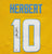 Justin Herbert Los Angeles Chargers Signed Autographed Gold #10 Jersey PAAS COA