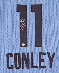 Mike Conley Memphis Grizzlies Signed Autographed Light Blue #11 Custom Jersey PAAS COA
