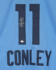 Mike Conley Memphis Grizzlies Signed Autographed Light Blue #11 Custom Jersey PAAS COA