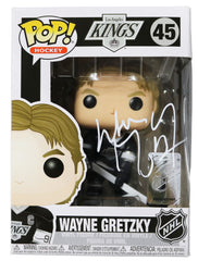 Wayne Gretzky Los Angeles Kings Signed Autographed NHL FUNKO POP #45 Vinyl Figure Global COA