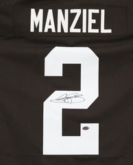 Johnny Manziel Cleveland Browns Signed Autographed Brown #2 Jersey PAAS COA