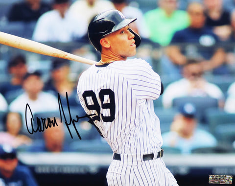 Aaron Judge New York Yankees Signed Autographed 8" x 10" Hitting Photo Heritage Authentication COA