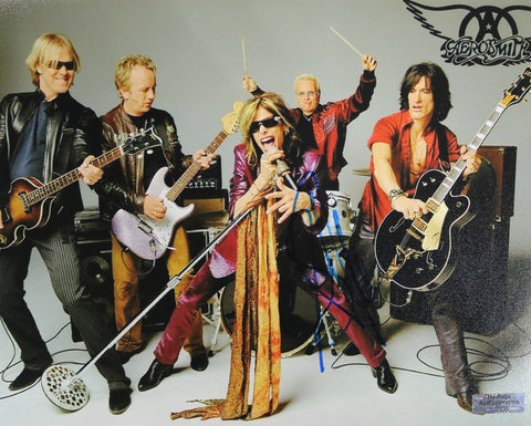 Steven Tyler Aerosmith Signed Autographed 8" x 10" Photo Heritage Authentication COA