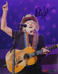 Willie Nelson Signed Autographed 8" x 10" Photo Heritage Authentication COA