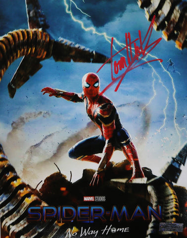 Tom Holland Signed Autographed 8" x 10" Spider-Man Photo Heritage Authentication COA