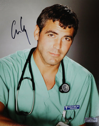 George Clooney Signed Autographed 8" x 10" ER Photo Heritage Authentication COA