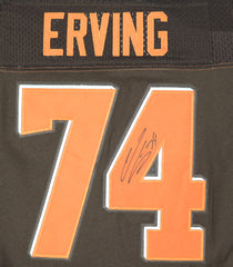 Cameron Erving Cleveland Browns Signed Autographed Brown #74 Jersey