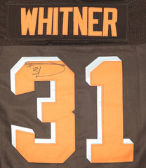 Donte Whitner Cleveland Browns Signed Autographed Brown #31 Jersey