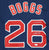 Wade Boggs Boston Red Sox Signed Autographed Blue #26 Custom Jersey JSA Witnessed COA