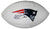 Mac Jones New England Patriots Signed Autographed White Panel Logo Football PAAS COA