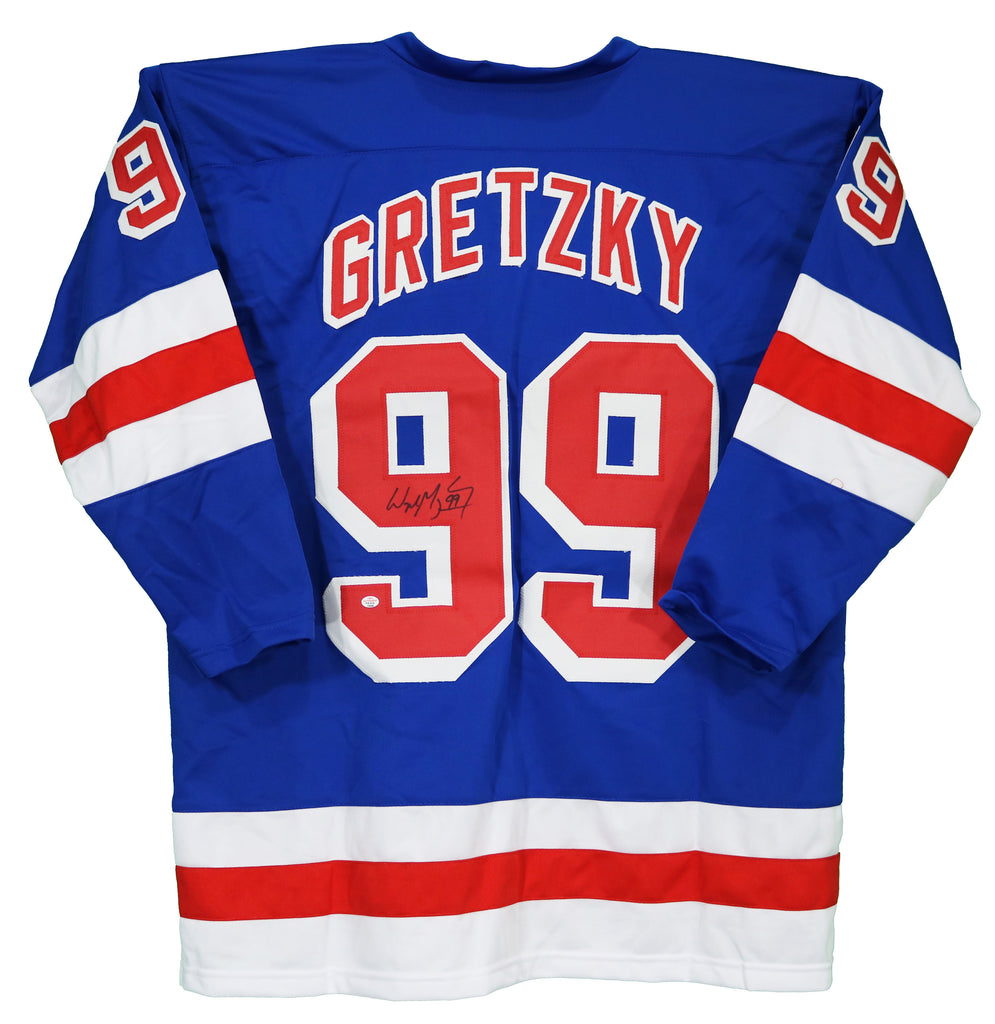 Wayne Gretzky Signed Rangers Liberty Jersey (Gretzky COA