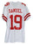 Deebo Samuel San Francisco 49ers Signed Autographed White #19 Custom Jersey PSA COA