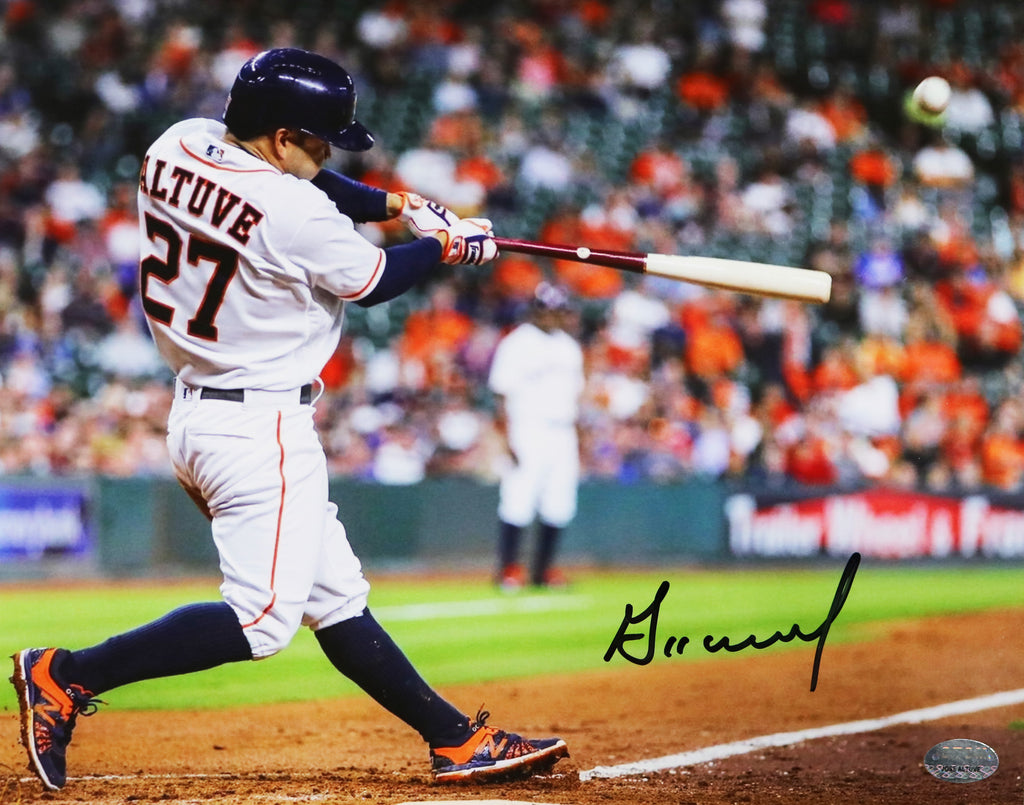 Jose Altuve Houston Astros Signed Autographed 8 x10 Photo –