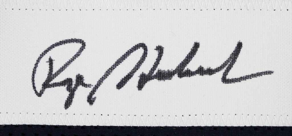 Dallas Cowboys Roger Staubach Autographed Royal Blue Jersey Beckett BAS  Witness