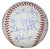 New York Yankees Old Timers Game Signed Autographed Baseball with Display Holder - 12 Autographs