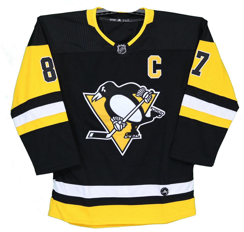 Sidney Crosby # 87 Pittsburgh Penguins White Stitched NHL hockey Jerse