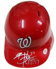 Bryce Harper Washington Nationals Signed Autographed Mini Helmet PAAS COA