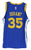 Kevin Durant Golden State Warriors Signed Autographed Blue #35 Jersey Size 48 JSA COA