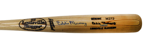 Eddie Murray Baltimore Orioles Signed Autographed Louisville Slugger Natural Game Model M272 Bat JSA COA