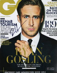 Ryan Gosling Signed Autographed 8" x 10" GQ Cover Photo Heritage Authentication COA