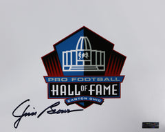 Jim Brown Cleveland Browns Signed Autographed 8" x 10" Hall of Fame Photo Heritage Authentication COA