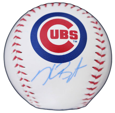 Kris Bryant Chicago Cubs Signed Autographed Rawlings Logo Major League Baseball Global COA with Display Holder - FADED SIGNATURE