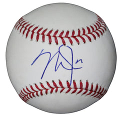 Mike Trout Los Angeles Angels Signed Autographed Rawlings Official Major League Baseball Authenticated Ink COA with UV Display Holder