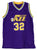 Karl Malone Utah Jazz Signed Autographed Purple Throwback #32 Custom Jersey PAAS COA