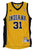 Reggie Miller Indiana Pacers Signed Autographed Yellow Pinstripe #31 Jersey PAAS COA