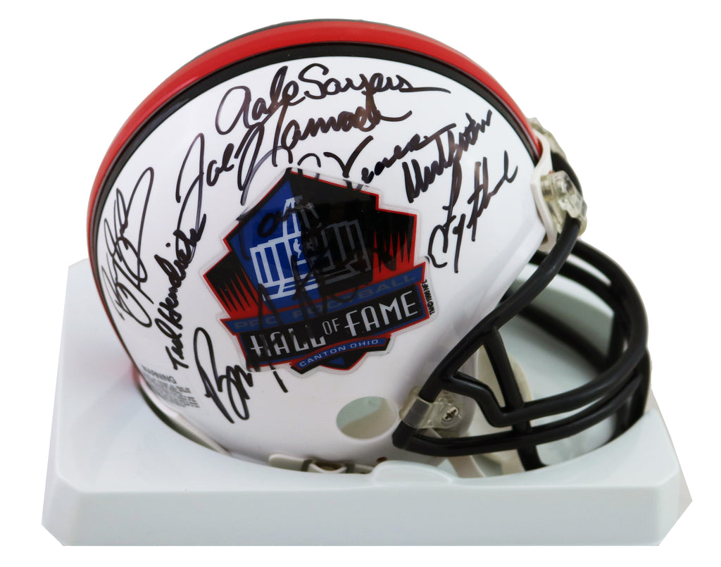 Pro Football Hall Of Fame signed Full Size HOF Helmet