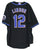 Francisco Lindor New York Mets Signed Autographed Black #12 Jersey PAAS COA