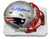 Bill Belichick New England Patriots Signed Autographed Football Mini Helmet PAAS COA