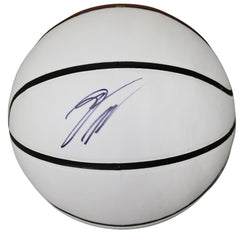 Donovan Mitchell Cleveland Cavaliers Cavs Signed Autographed White Panel Basketball JSA COA