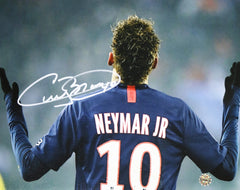 Neymar Jr. Paris Saint-Germain Signed Autographed 8" x 10" Photo PRO-Cert COA