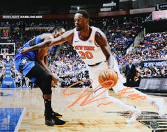 Julius Randle New York Knicks Signed Autographed 8" x 10" Driving Photo PRO-Cert COA