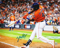 Yordan Alvarez Houston Astros Signed Autographed 8" x 10" Photo PRO-Cert COA