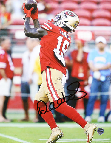 Deebo Samuel San Francisco 49ers Signed Autographed 8" x 10" Catch Photo PRO-Cert COA