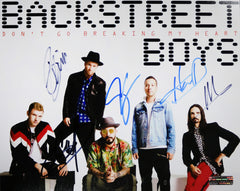 Backstreet Boys Signed Autographed 8" x 10" Photo Heritage Authentication COA