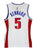 Luke Kennard Detroit Pistons Signed Autographed White #5 Jersey JSA COA
