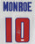 Greg Monroe Detroit Pistons Signed Autographed White #10 Jersey JSA COA