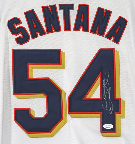 Ervin Santana Minnesota Twins Signed Autographed White #54 Jersey JSA COA