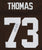 Joe Thomas Cleveland Browns Signed Autographed Brown #73 Jersey JSA COA - DISCOLORATION