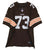 Joe Thomas Cleveland Browns Signed Autographed Brown #73 Jersey JSA COA - DISCOLORATION