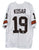 Bernie Kosar Cleveland Browns Signed Autographed White #19 Custom Jersey JSA Witnessed COA