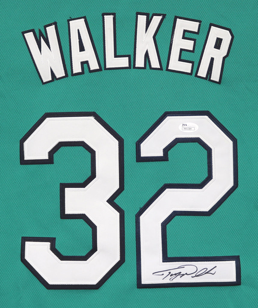 Taijuan Walker Seattle Mariners Signed Autographed Teal #32 Jersey JSA –