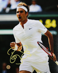 Roger Federer Pro Tennis Player Signed Autographed 8" x 10" Celebration Photo PRO-Cert COA